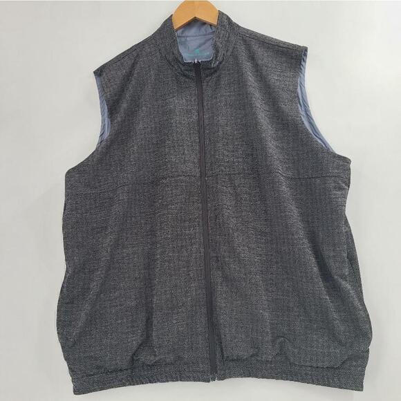 Men's Pebble Beach Gray Reversible Vest Size XXL - Picture 1 of 8